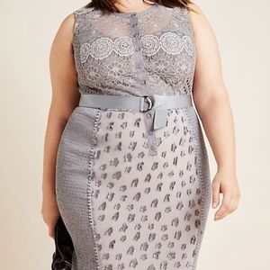 Bryon Lars Gisella Lace Sheath Dress